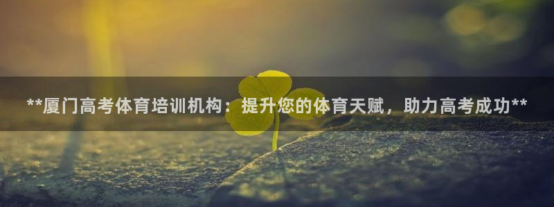 欧陆娱乐平台咋样赚钱：**厦门高考体育培训机构：提升