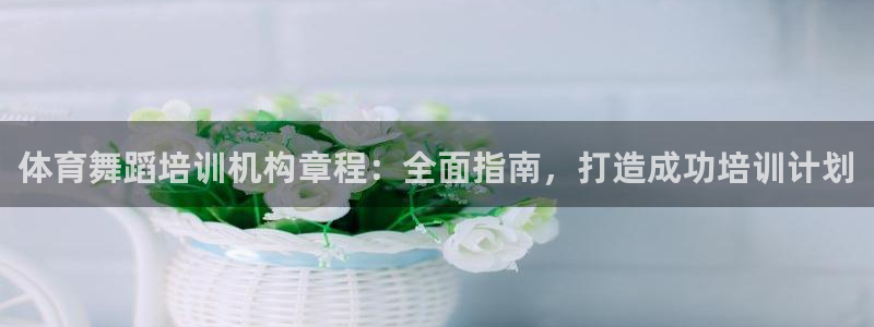 欧陆娱乐是真的假的：体育舞蹈培训机构章程：全面指南，